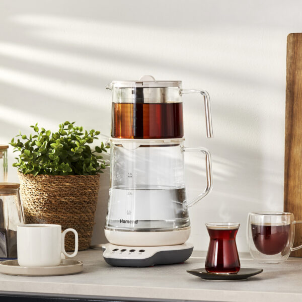 چای ساز روی هم هومند مدل Royaltea 1748H Konusan