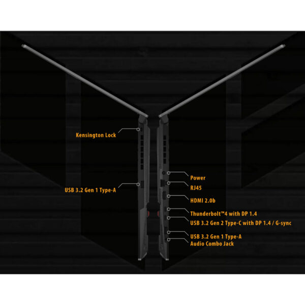 لپ تاپ 15.6 اینچی ایسوس مدل TUF Gaming F15 FX507VV-LP139-i7 13620H 16GB 512SSD RTX4060