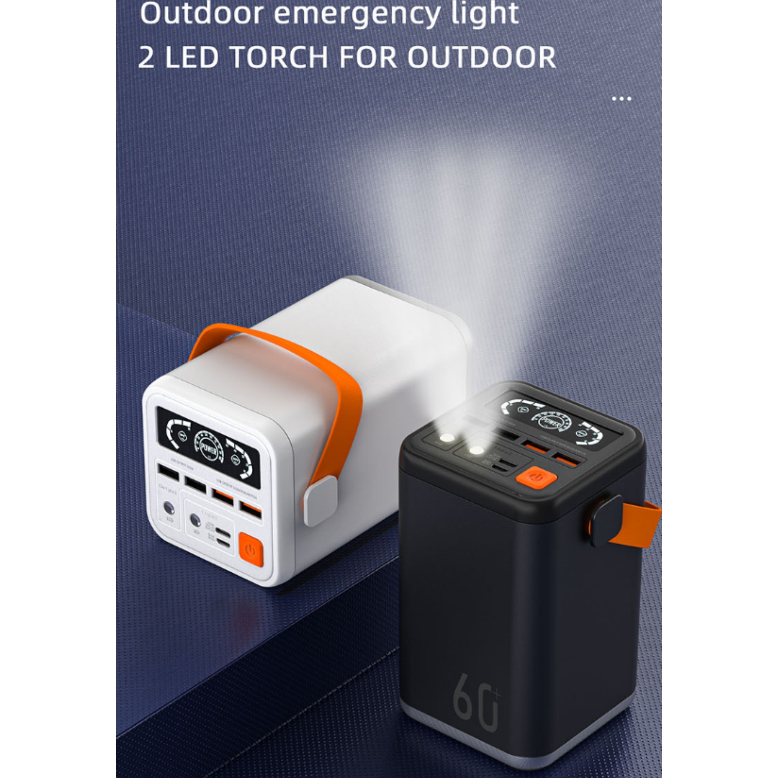 پاوربانک مدل PROJECT2 ظرفیت 60 هزار میلی آمپر ساعت