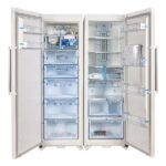 یخچال و فریزر دوقلو 40 فوت دیپوینت مدل NF14-D5iU-W/NR14-D5iU-W