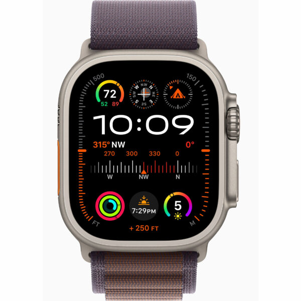 ساعت هوشمند اپل مدل Ultra 2 2024 Titanium Case Alpine Loop 49mm