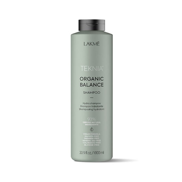 شامپو مو لاکمه مدل ORGANIC BALANCE حجم 1000 میلی لیتر