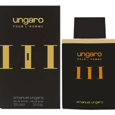 ادو تویلت مردانه امانویل اونگارو مدل Ungaro pour L'Homme III حجم 100 میلی لیتر