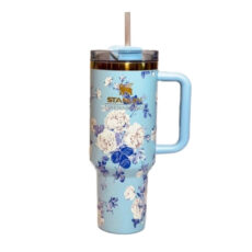 تراول ماگ استنلی مدل flower گنجایش 1.18 لیتر