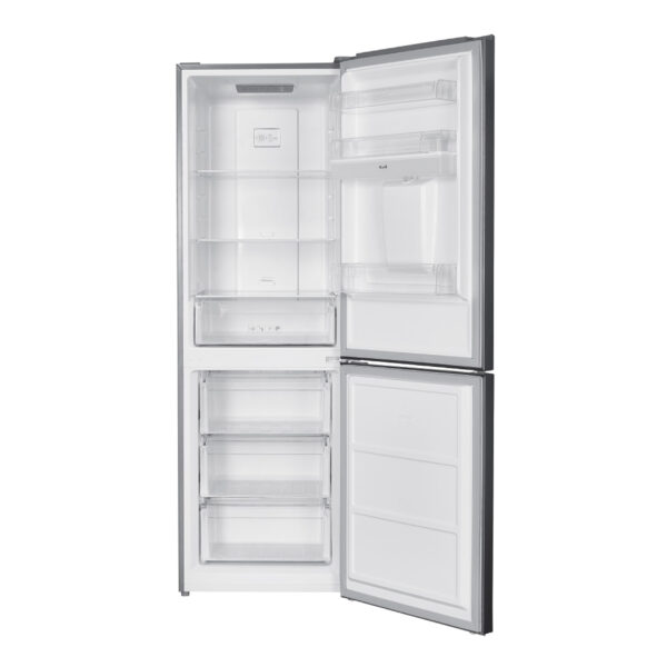 یخچال فریزر 18 فوت جی پلاس مدل GRF-P3117S/W، دارای آبریز دستی، با ارتفاع 184.3، پهنای 60 و عمق 67.2 سانتی‌متر، میزان مصرف انرژی A++، دارای 4 طبقه در یخچال و 3 طبقه در فریزر