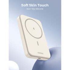 پاور بانک یوگرین مدل مغناطیسی PB561-25208 ظرفیت 10000 میلی آمپر ساعت