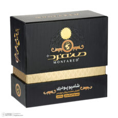 شامپو گیاهی و ضد ریزش مو دکتر منفرد، سازگار با انواع مو، حاوی عصاره 21 گیاه، با وزن 150 گرم مدل gentle مجموعه 6 عددی به همراه لوسیون نرم کننده و حالت دهنده مو دکتر منفرد حجم 120 میلی لیتر