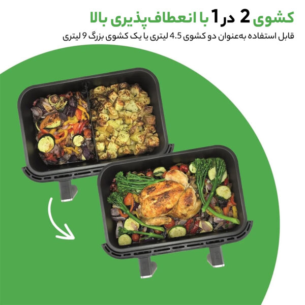سرخ کن بدون روغن همیلتون بیچ مدل HB700VCGS