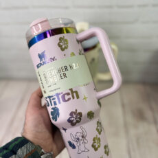 ماگ سفری استنلی مدل استیچ کد QUENCHER H2O TUMBLER گنجایش 1.18 لیتر