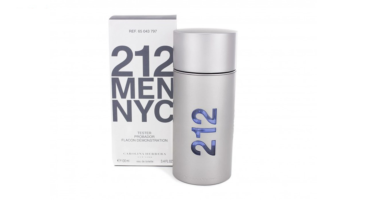 تستر ادو تویلت مردانه کارولینا هررا مدل Men NYC 212 حجم 100 میلی لیتر