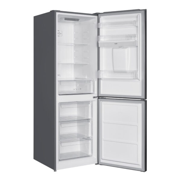 یخچال فریزر 18 فوت جی پلاس مدل GRF-P3117S/W، دارای آبریز دستی، با ارتفاع 184.3، پهنای 60 و عمق 67.2 سانتی‌متر، میزان مصرف انرژی A++، دارای 4 طبقه در یخچال و 3 طبقه در فریزر