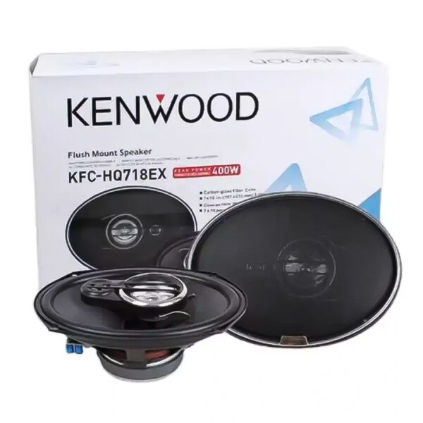 اسپیکر خودرو کنوود مدل kenwood-kfc-HQ718ex بسته دو عددی