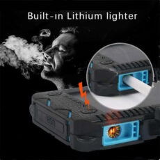 پاوربانک خورشیدی مدل PB200 ظرفیت 20000 میلی‌ آمپر ساعت