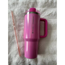 ماگ سفری استنلی مدل  Quencher H2.0 FlowState Tumbler X Starbucks Limited edition گنجایش 1.18 لیتر