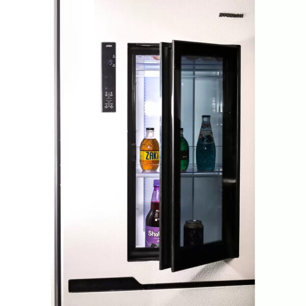 یخچال فریزر دوقلو 40 فوت استیلون مدل STORM PLUS، دارای اخطار باز ماندن درب و یخساز دستی، ارتفاع 200، پهنای 65 و عمق 65 سانتی‌ متر، میزان مصرف انرژی C، دارای 8 طبقه در یخچال و 8 طبقه در فریزر