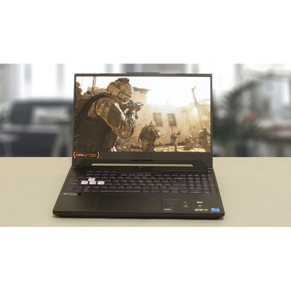 لپ تاپ 17.3 اینچی ایسوس مدل TUF Gaming F17 FX707ZC4-HX076-i5 12500H-24GB DDR4-1TB SSD-RTX3050-FHD-W - کاستوم شده
