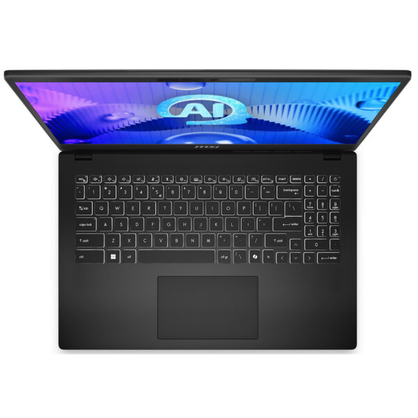 لپ تاپ 15.6 اینچی ام اس آی مدل Modern 15 H AI C1MG-Core Ultra 7-16GB DDR5-1TB SSD-IPS