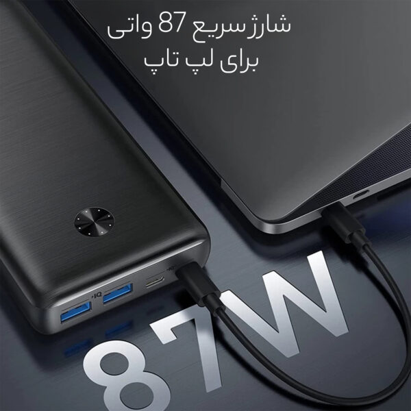 پاوربانک انکر مدل PowerCore III Elite A1291 ظرفیت 25600 میلی‌ آمپرساعت