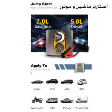 پاوربانک مدل p06 ظرفیت 126000 میلی امپر ساعت