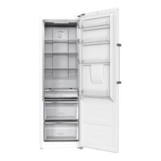 یخچال فریزر دوقلو 32 فوت جی پلاس مدل GRF-P2736-FW/LW، دارای سرمایش و انجماد سریع، با ارتفاع 185، پهنای 119 و عمق 65 سانتی متر، میزان مصرف انرژی A++، دارای 4 طبقه در یخچال و 4 کشو در فریزر