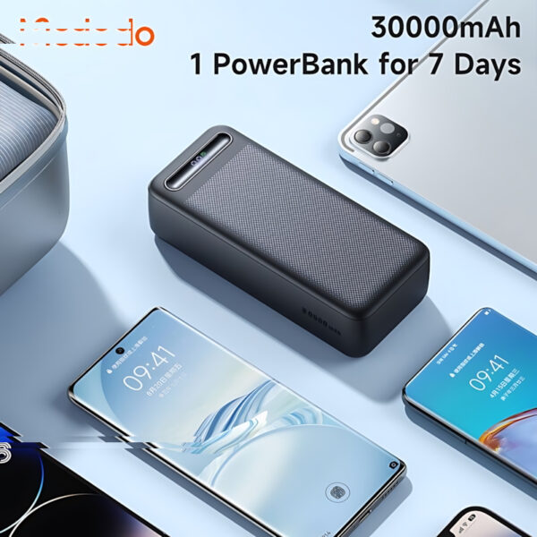 پاوربانک مک دودو مدل MC-391 22.5W ظرفیت 30000 میلی آمپرساعت