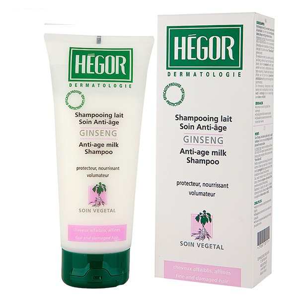 شامپو مو هگور مدل جینسنگ حجم 200 میلی لیتر