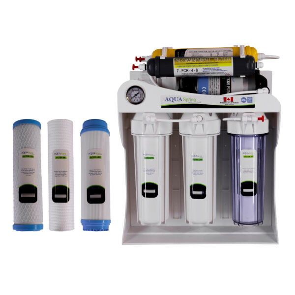 دستگاه تصفیه کننده آب آکوآ اسپرینگ مدل RO_SF4700_W3F