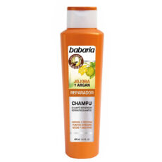 شامپو تقویت کننده مو باباریا مدل Jojoba argan حجم 400 میلی لیتر