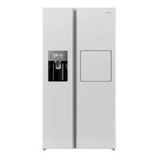 یخچال و فریزر ساید بای ساید 32 فوت جی پلاس مدل GSS-P7922W،و بدون برفک، با ارتفاع 177، پهنای 91 و عمق 85 سانتی‌متر، میزان مصرف انرژی A++، دارای 4 طبقه در یخچال و 4 کشو در فریزر، لزوم اتصال به شیر آب دارد، دارای سیستم نوفراست