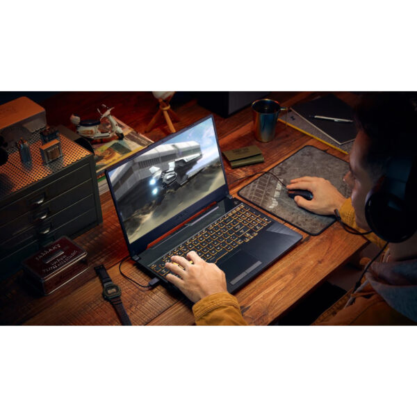 لپ تاپ 15.6 اینچی ایسوس مدل TUF Gaming A15 FA506NCR-WH71-R7 7435HS-40GB DDR5-1TB SSD-RTX3050-FHD - کاستوم شده