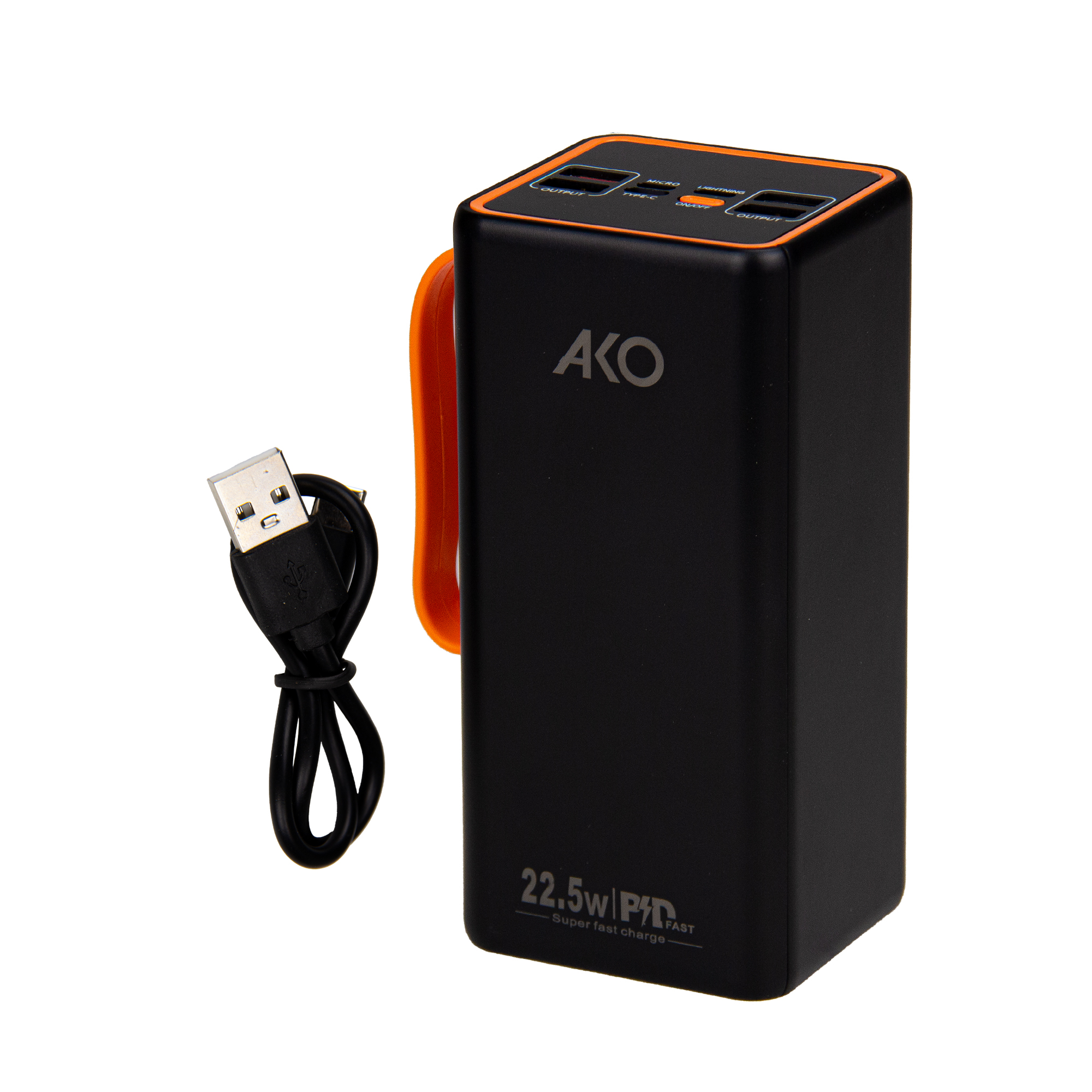 شارژر همراه آکو مدل AP-15 ظرفیت 50000 میلی آمپر ساعت