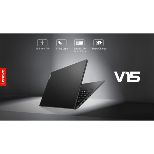لپ تاپ 15.6 اینچی لنوو مدل V15 G2 IJL-Celeron N4500-4GB DDR4-256GB SSD-TN