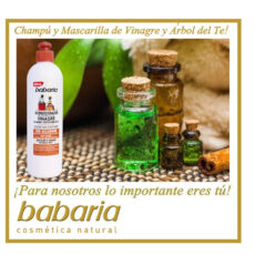 شامپو باباریا مدل Vinegar حجم 600 میلی لیتر