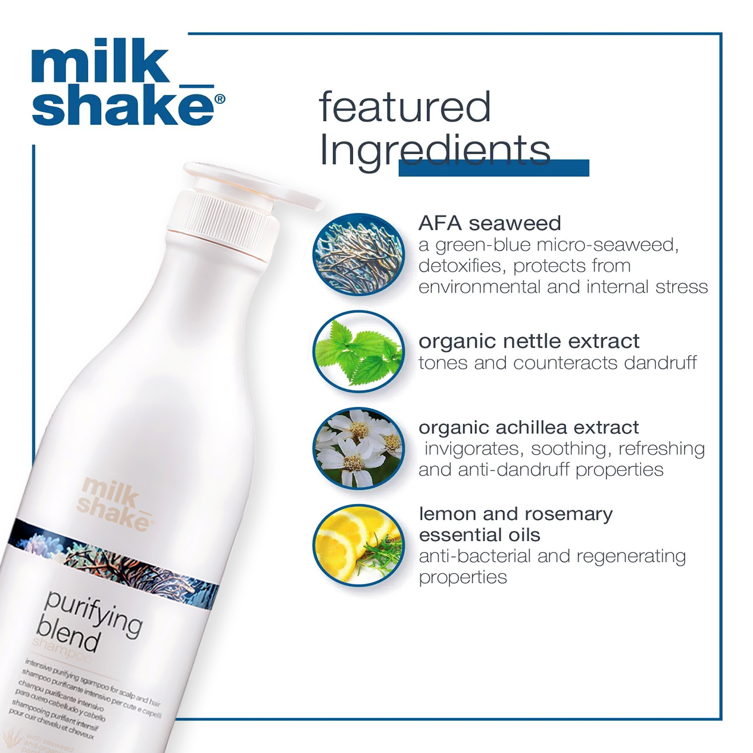 شامپو ضد شوره مو میلک شیک مدل Oil Control حجم 1000 میلی لیتر