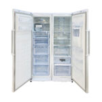 یخچال و فریزر دوقلو 36 فوت یورو استار مدل ENR1760W-ENF1760W