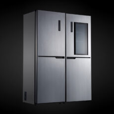 یخچال فریزر دوقلو 40 فوت استیلون مدل STORM PLUS، دارای اخطار باز ماندن درب و یخساز دستی، ارتفاع 200، پهنای 65 و عمق 65 سانتی‌ متر، میزان مصرف انرژی C، دارای 8 طبقه در یخچال و 8 طبقه در فریزر