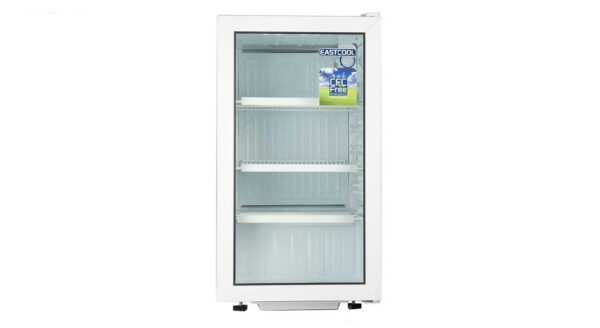 یخچال 5 فوت ایستکول مدل TM-4294-CS، با ارتفاع 80، پهنای 45 و عمق 52 سانتی متر، میزان مصرف انرژی C، دارای 4 طبقه در یخچال، دارای پایه های قابل تنظیم