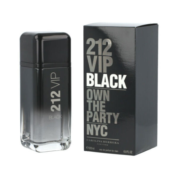 ادو پرفیوم مردانه کارولینا هررا مدل 212 VIP Black حجم 200 میلی لیتر