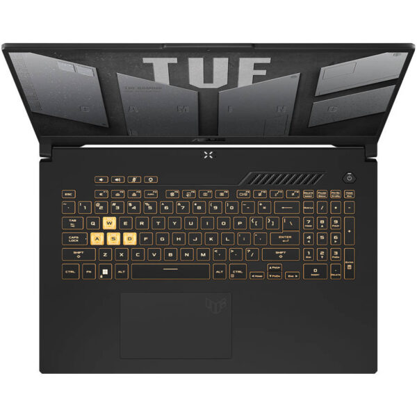 لپ تاپ 17.3 اینچی ایسوس مدل TUF Gaming F17 FX707ZC4-HX076-i5 12500H 24GB 2SSD RTX3050 W - کاستوم شده
