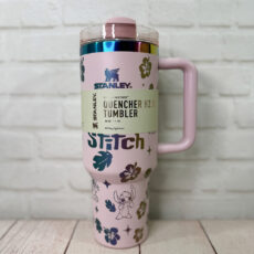 ماگ سفری استنلی مدل استیچ کد QUENCHER H2O TUMBLER گنجایش 1.18 لیتر