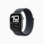 ساعت هوشمند اپل مدل Series 10 42mm Aluminum بند پارچه‌ای، محاسبه کالری، سنسور اکسیژن خون، شمارنده ضربان قلب، پشتیبانی از Siri، امکان شخصی سازی واچ فیس، ضد آب