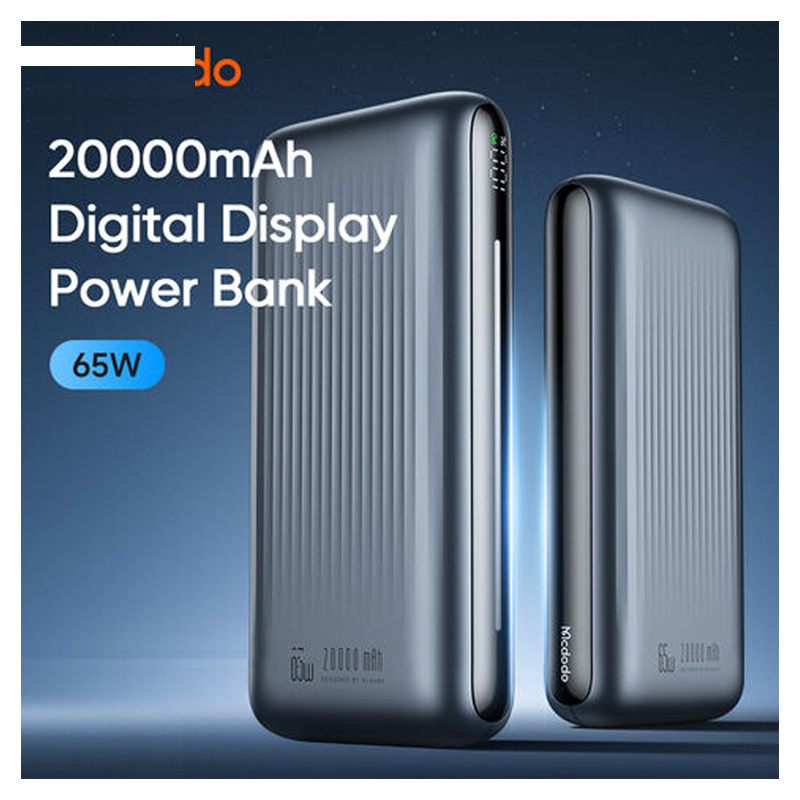 پاوربانک مک دودو مدل MC-446 ظرفیت 20000 میلی آمپر ساعت