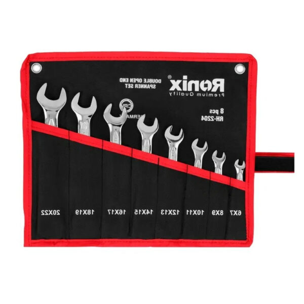 آچار دو سر تخت رونیکس مدل RH-2204 مجموعه 8 عددی