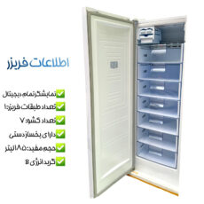 یخچال و فریزر 44 فوت دوقلو نسکو مدل 2069