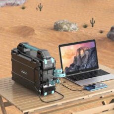 پاوربانک پاورولوجی مدل PPBCHA38 ظرفیت 76800 میلی آمپر ساعت