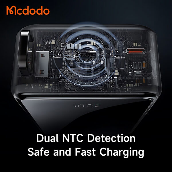 پاوربانک مک دودو مدل MC-056 ظرفیت 25000 میلی آمپر ساعت