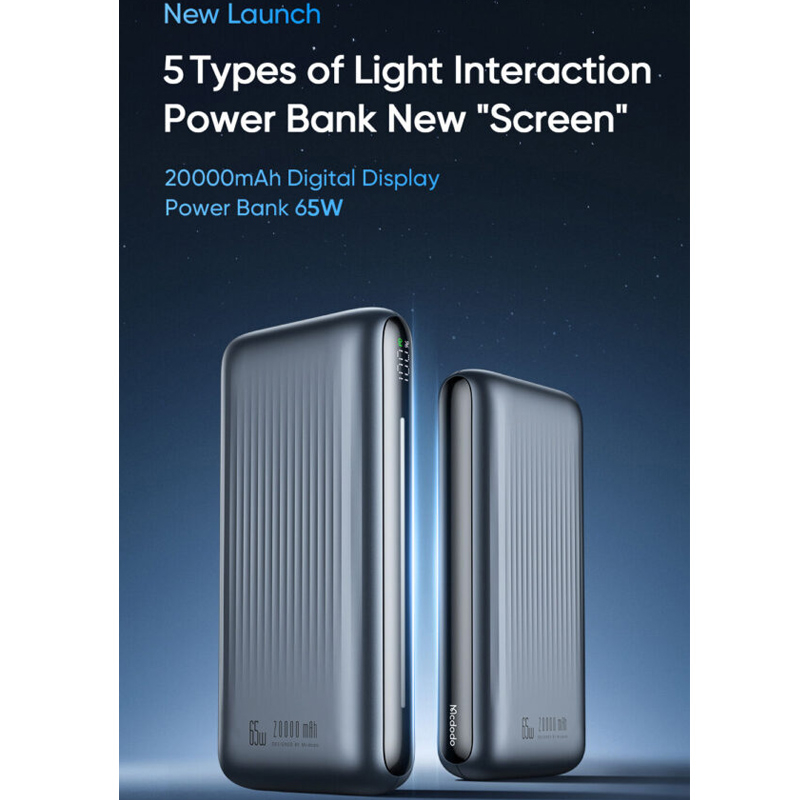 پاوربانک مک دودو مدل MC-446 ظرفیت 20000 میلی آمپر ساعت