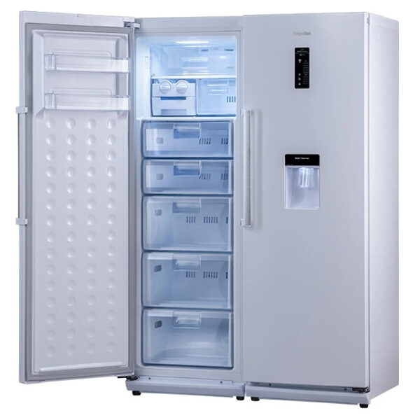 یخچال و فریزر دوقلو 40 فوت دیپوینت مدل NF14-D5iU-W/NR14-D5iU-W