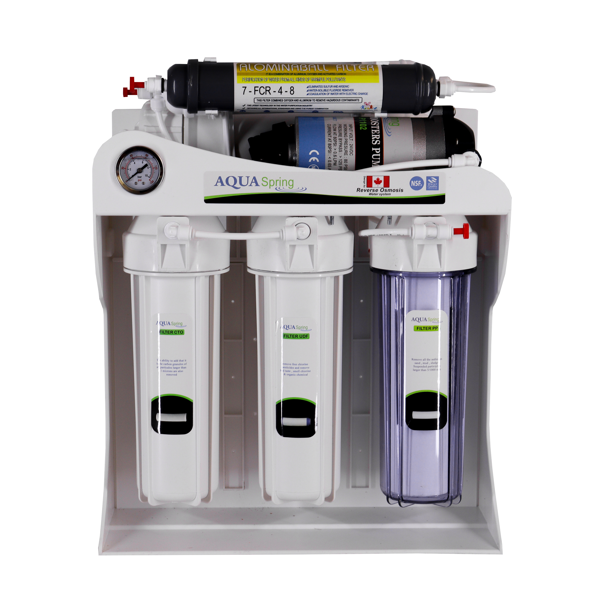دستگاه تصفیه کننده آب آکوآ اسپرینگ مدل RO_SF4770
