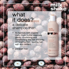 شامپو تقویت کننده و ترمیم کننده مو میلک شیک مدل مغذی حجم 300 میلی لیتر